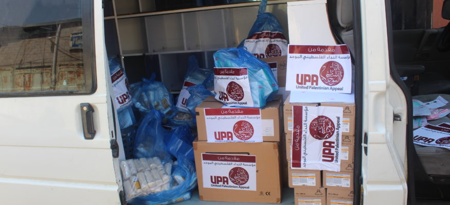 Pharmaceuticals and consumables arrive in Gaza.