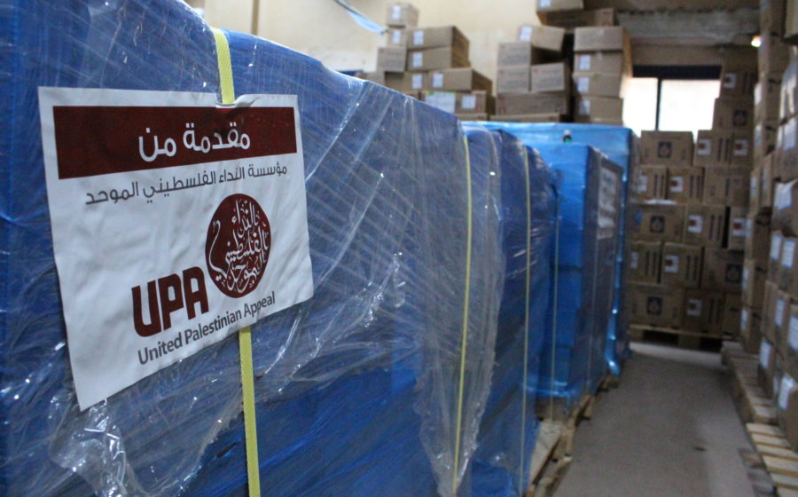 New shipment of pharmaceuticals arrives in Gaza.