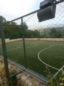 A sports field in Lebanon.
