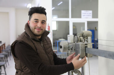 Yousef, a student in Palestine